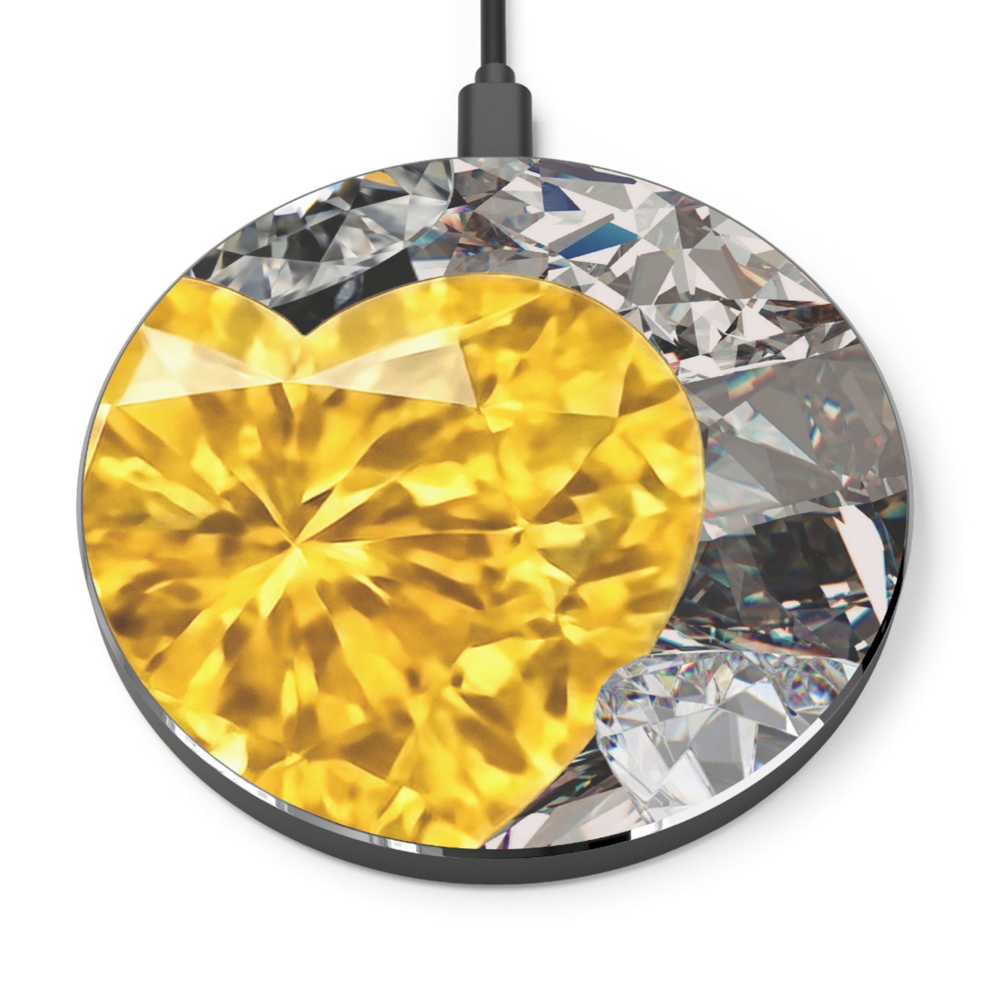 Wireless Charger – Heart of Gold