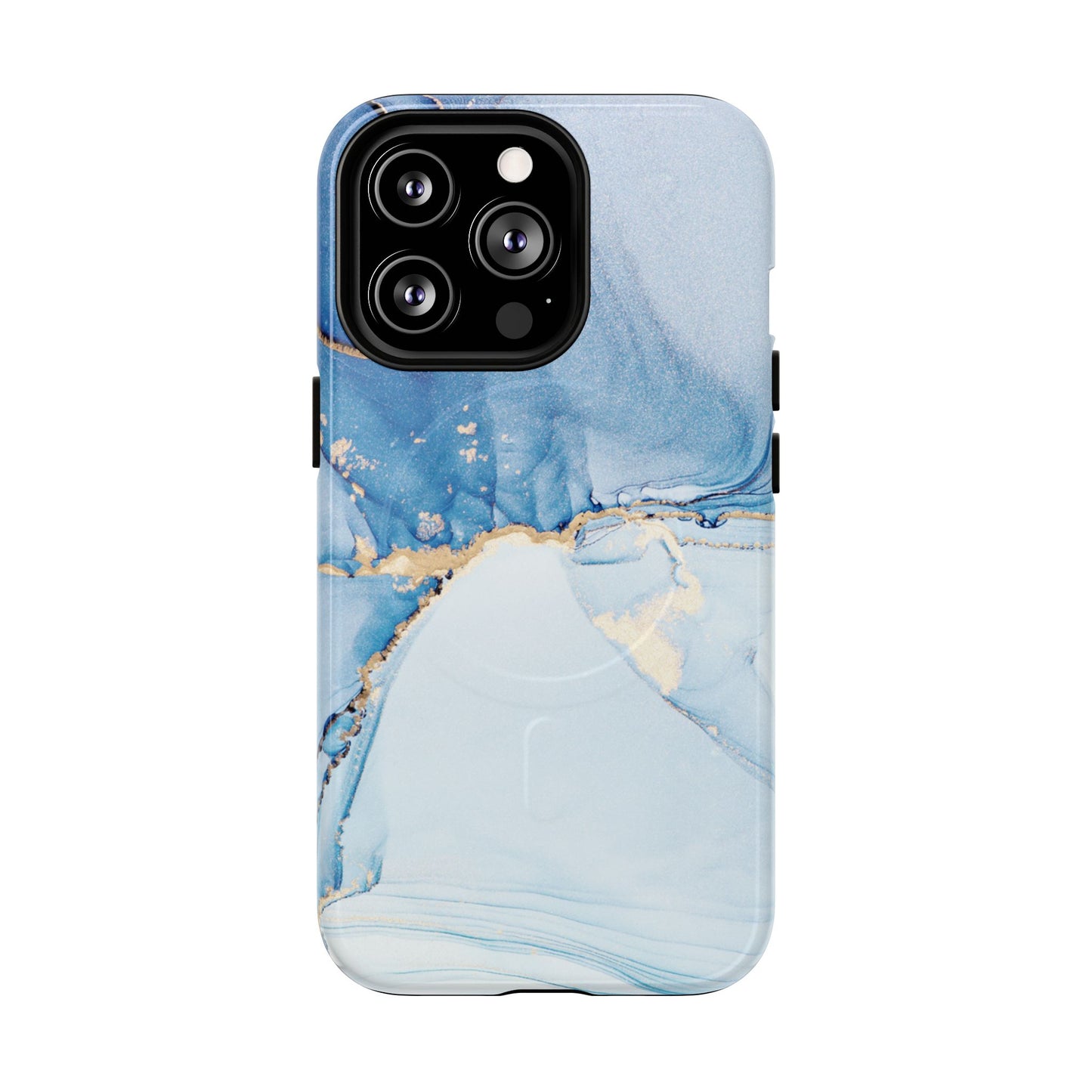 Protective Magnetic Phone Case – Blue Agate