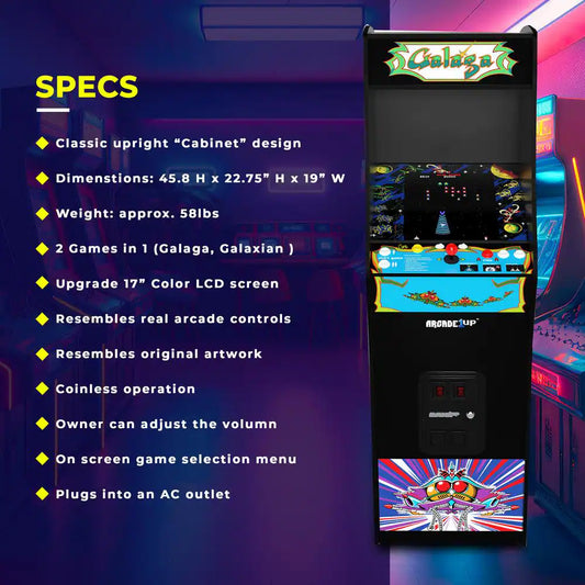 Deluxe 14 Games in 1.5 Ft. Stand-Up Cabinet Arcade Machine