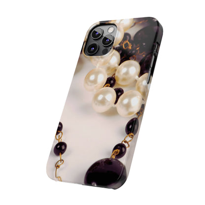 Slim Phone Case – Noir Pearl