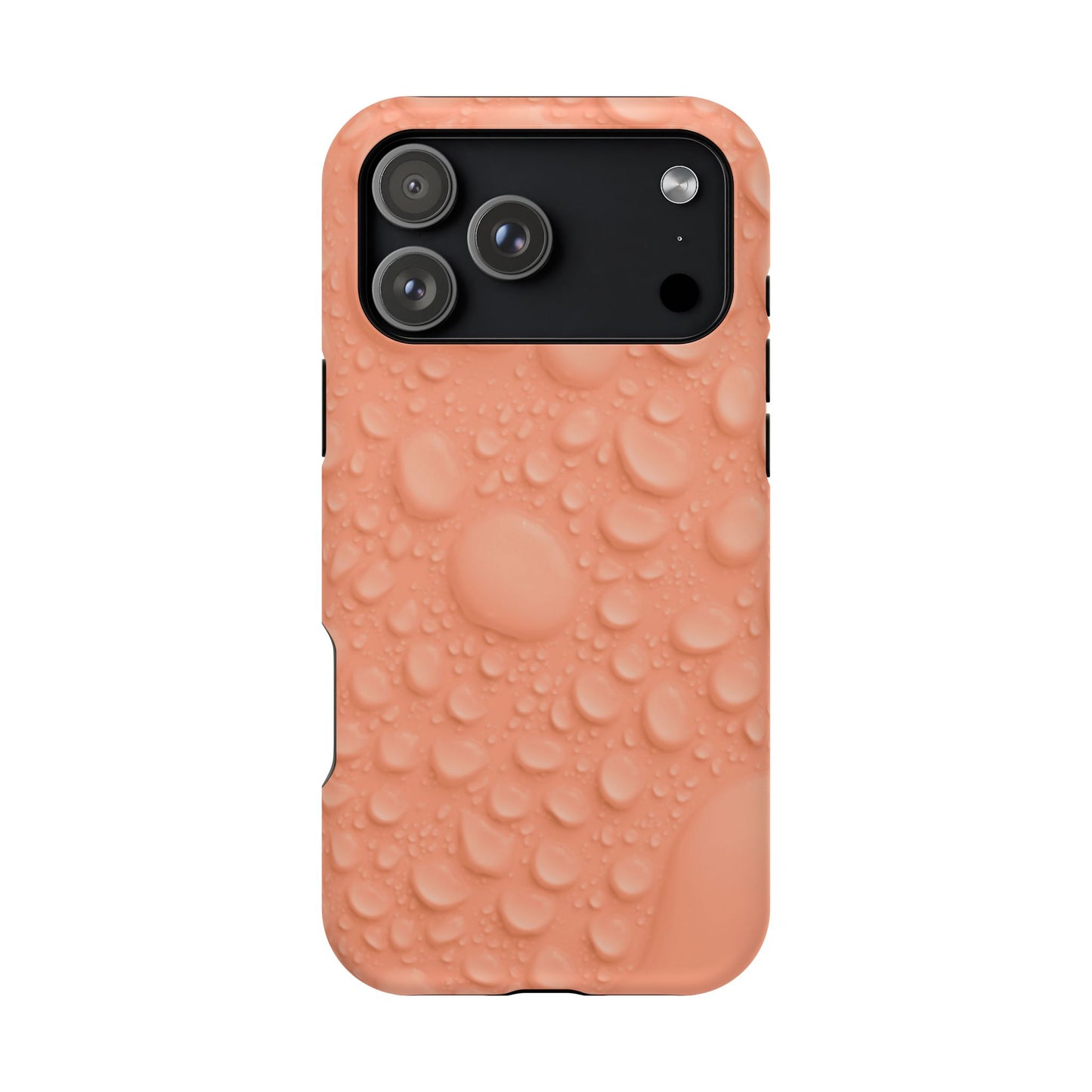 Impact-Resistant Phone Case – Apricot Rain