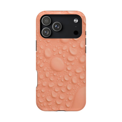 Impact-Resistant Phone Case – Apricot Rain