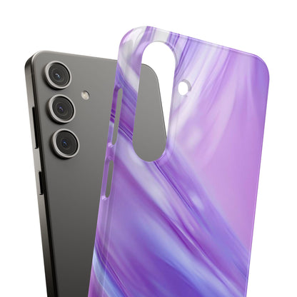 Snap Phone Case – Lavender Wave