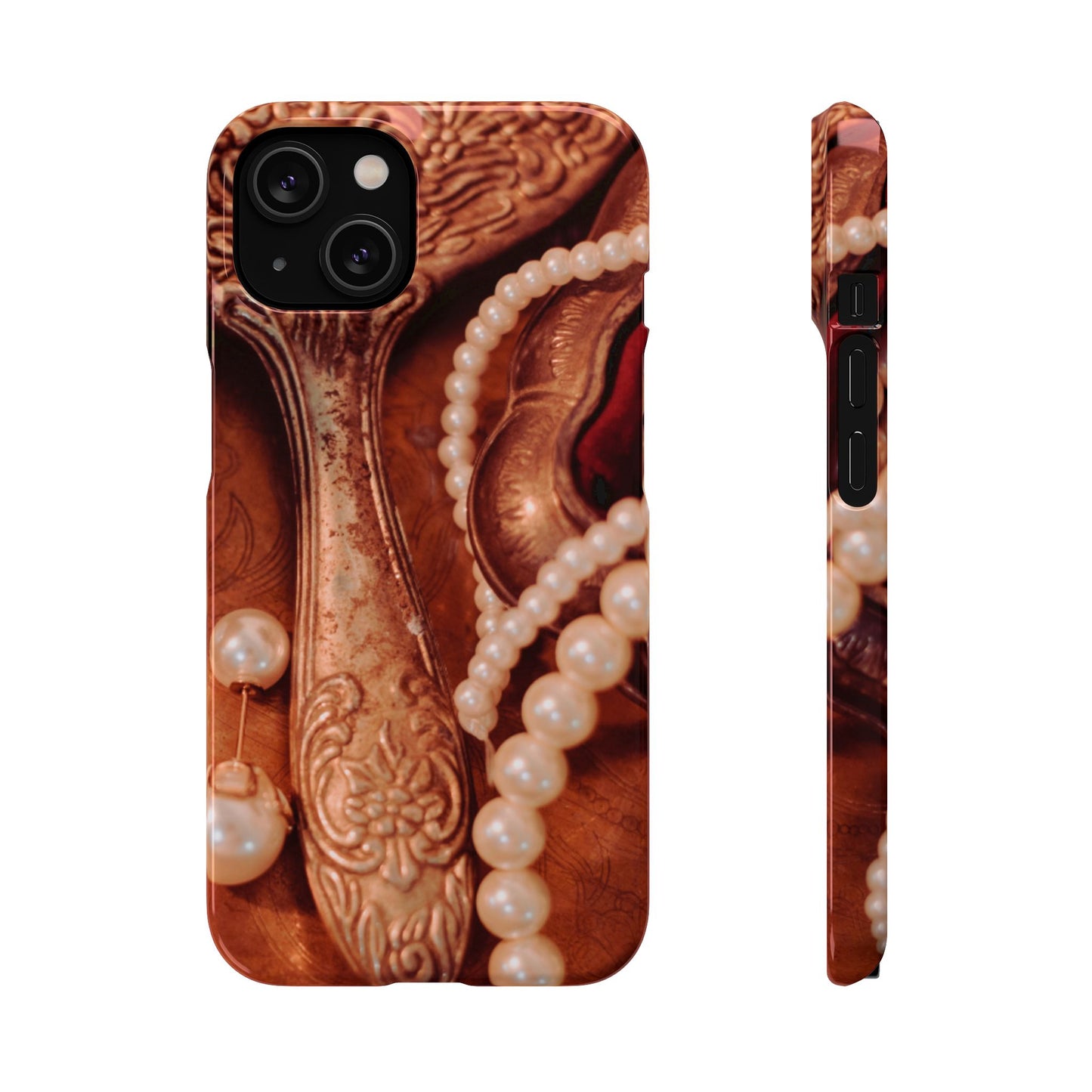 Snap Phone Case – Bronze Vanity