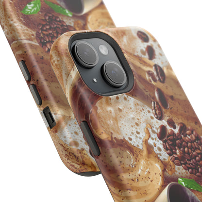 Impact-Resistant Phone Case – Love at First Sip – Compatible with iPhone 11–17 & Samsung Galaxy S22–S26 Series