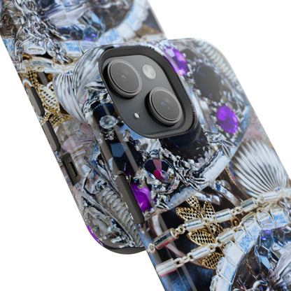 Wireless-Charging Compatible Case – Chrome Jewel