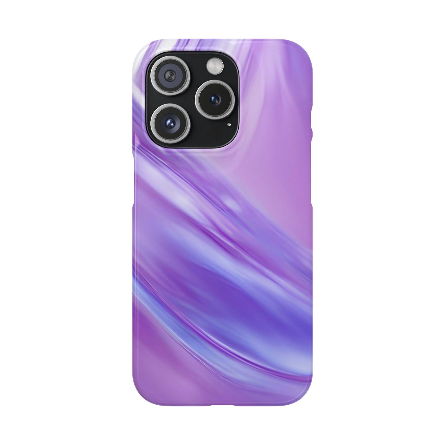 Snap Phone Case – Lavender Wave