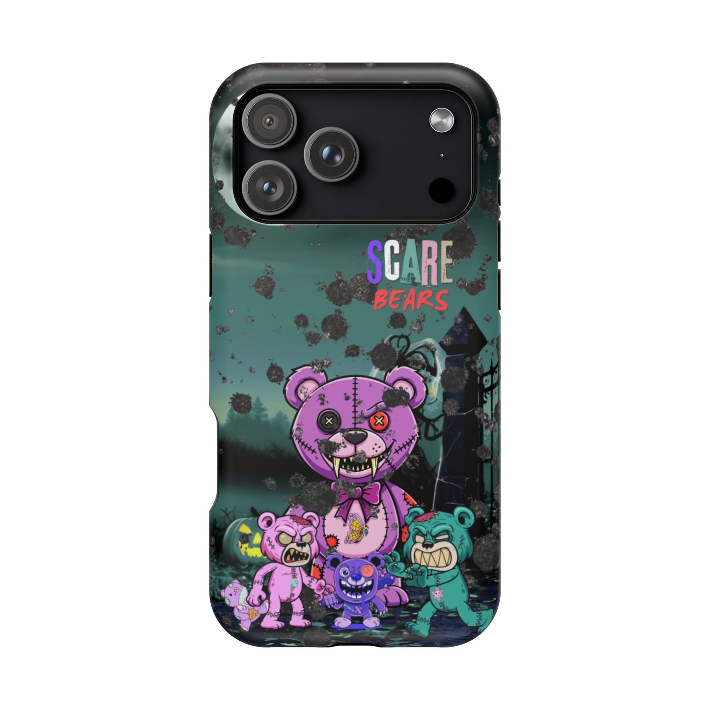 Wireless-Charging Compatible Case – Scare Bears