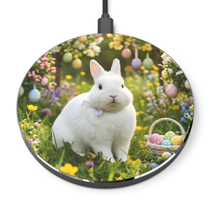 Wireless Phone Charger – Pastel Pop Bunny