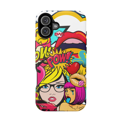 Impact-Resistant Phone Case – Pop Off – Compatible with iPhone 11–17 & Samsung Galaxy S22–S26 Series