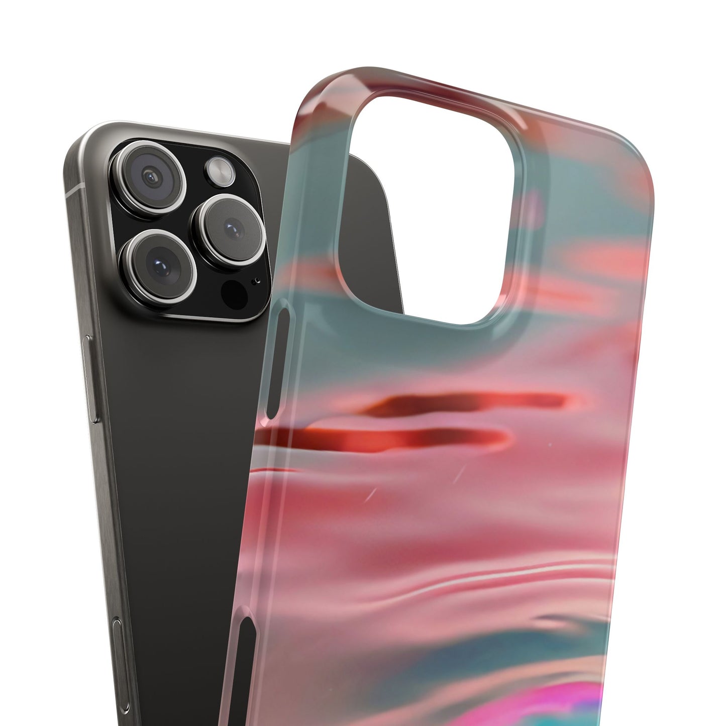 Slim Phone Case – Liquid Sunset