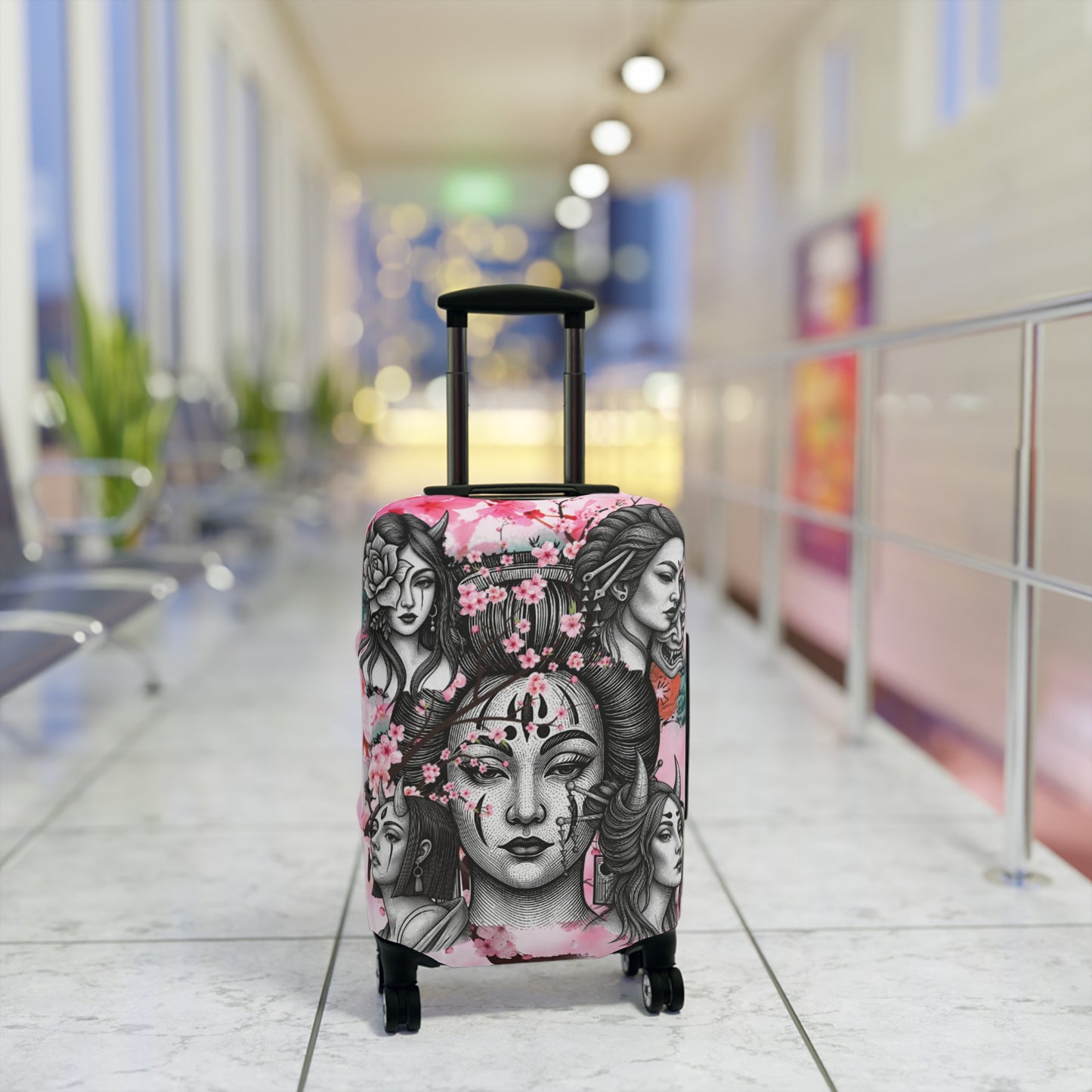 Luggage Cover – Blossom & Thorn