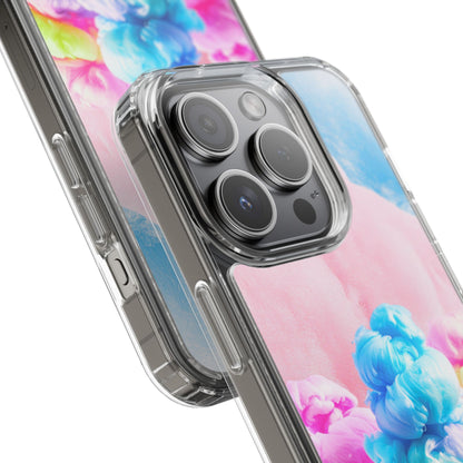 Clear Phone Case – Cotton Candy Dream