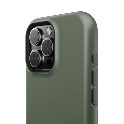 Impact-Resistant Phone Case — Military Green Protective Shockproof Cover