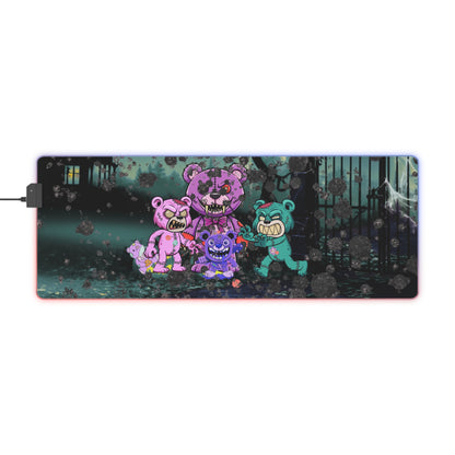 Gaming LED Desk Mat – Scare Bears