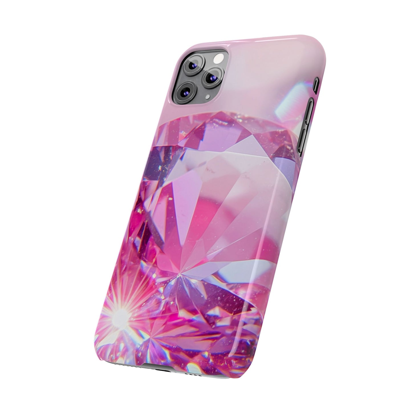 Slim Phone Case – Pink Ice