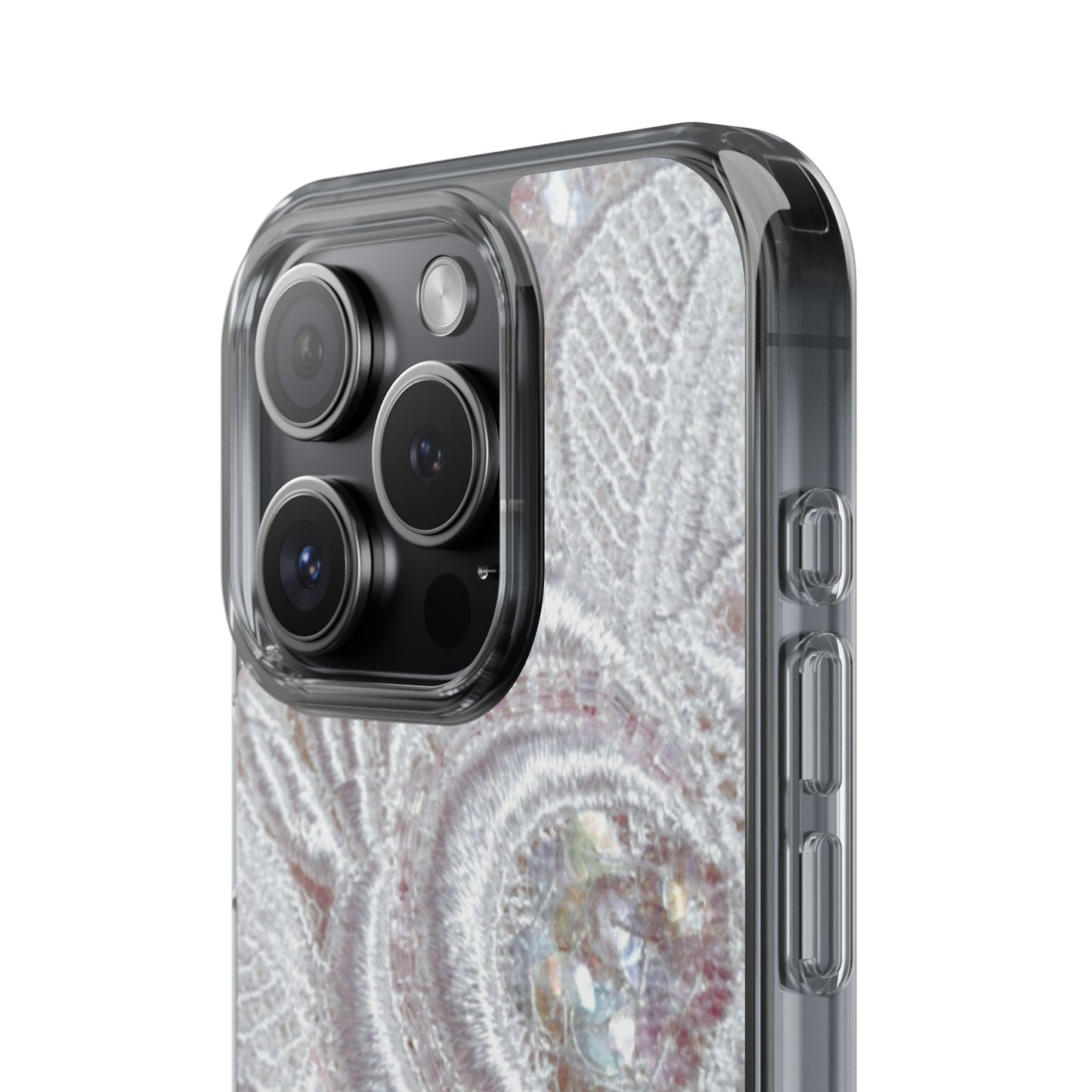 Clear Phone Case – Lace Veil