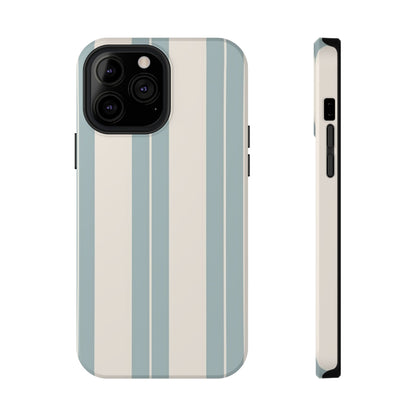 Impact-Resistant Phone Case – Coastal Stripe