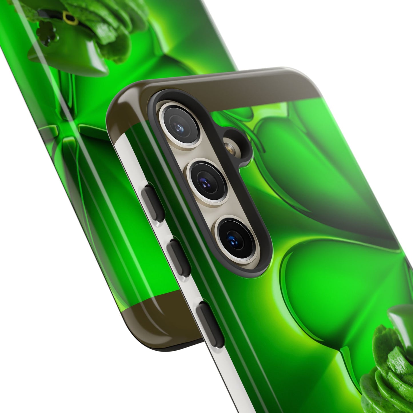 Protective Phone Case – Lucky Clover Cupcake Design