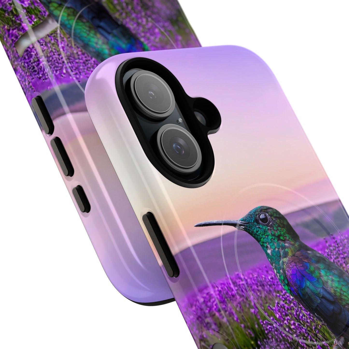 Protective Magnetic Phone Case – Hummingbird Reverie