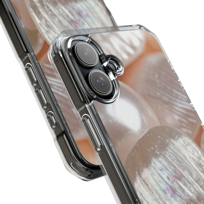 Clear Magnetic Phone Case – Blush Pearl