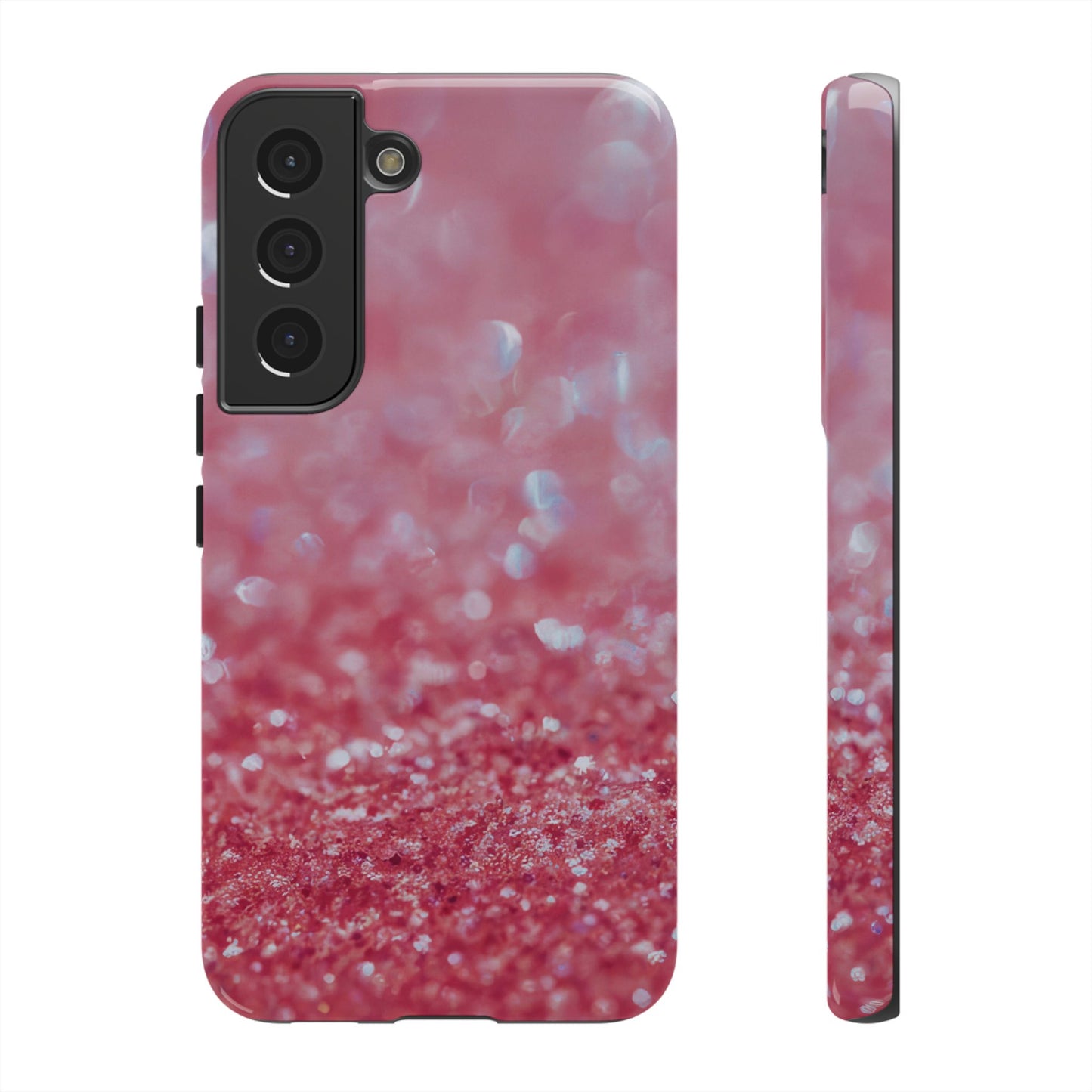 Protective Phone Case – Rosé Sparkle