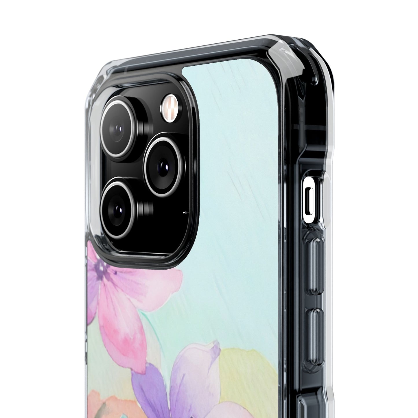 Clear Magnetic Phone Case – Water Petal