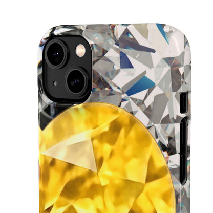Snap Phone Case – Heart of Gold
