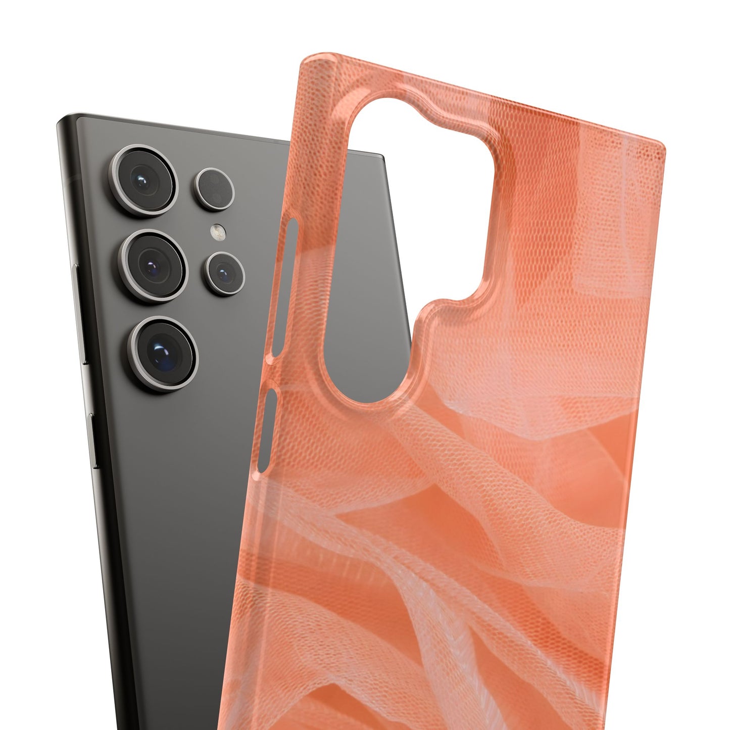 Snap Phone Case – Coral Veil