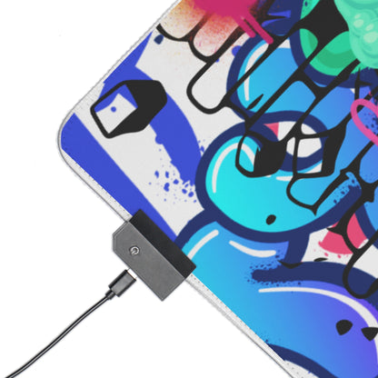 Gaming LED Desk Mat – Dead Loud