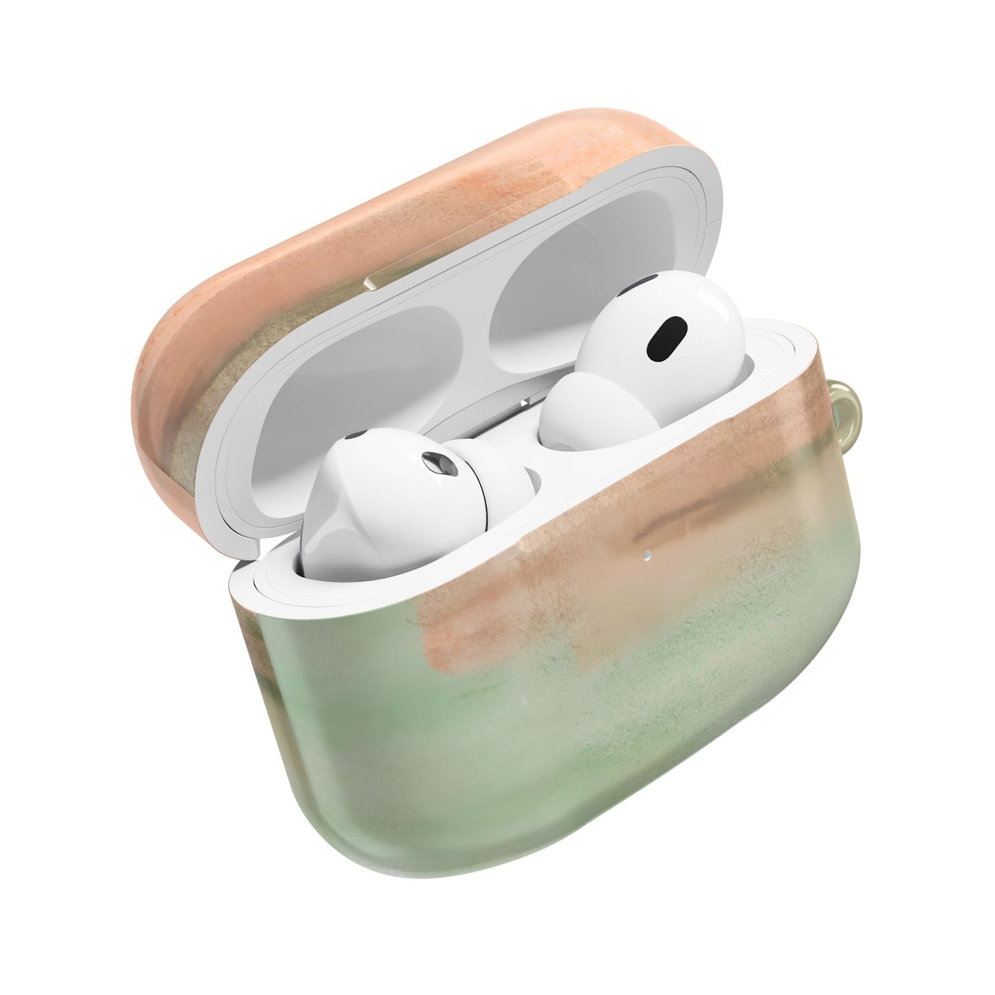 Earbud Case Cover – Sage & Sorbet