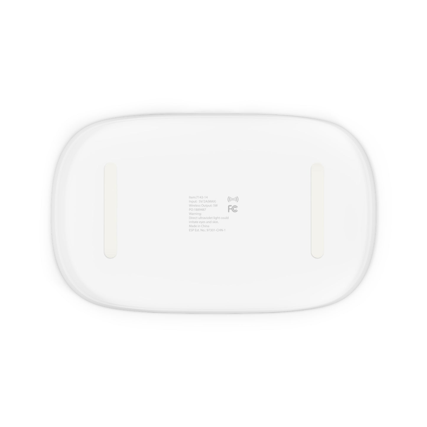 UV Phone Sanitizer with Wireless Charging – 90s Spin