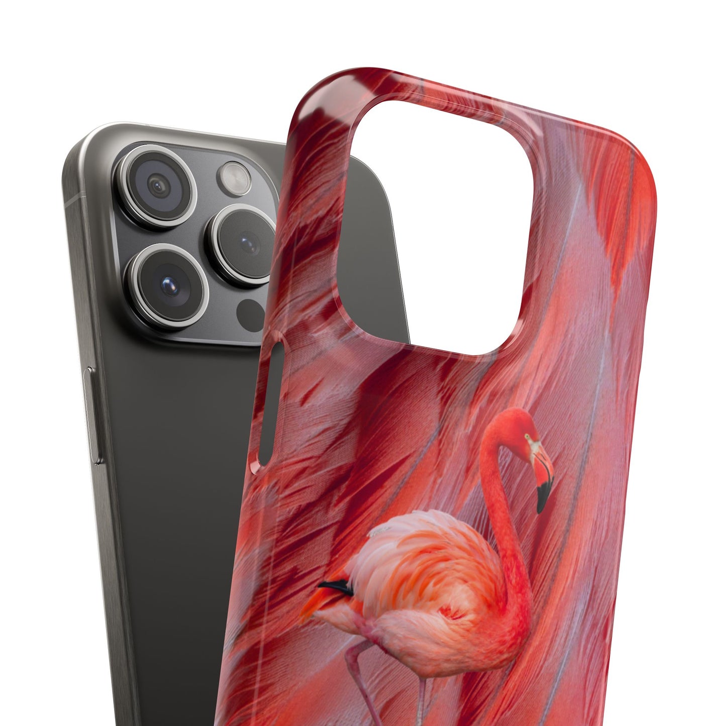 Snap Phone Case – Scarlet Plume