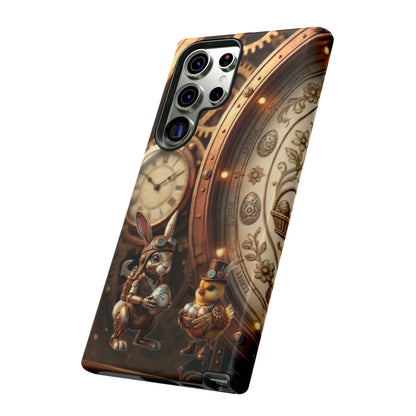 Protective Phone Case – Clockwork Cottontail