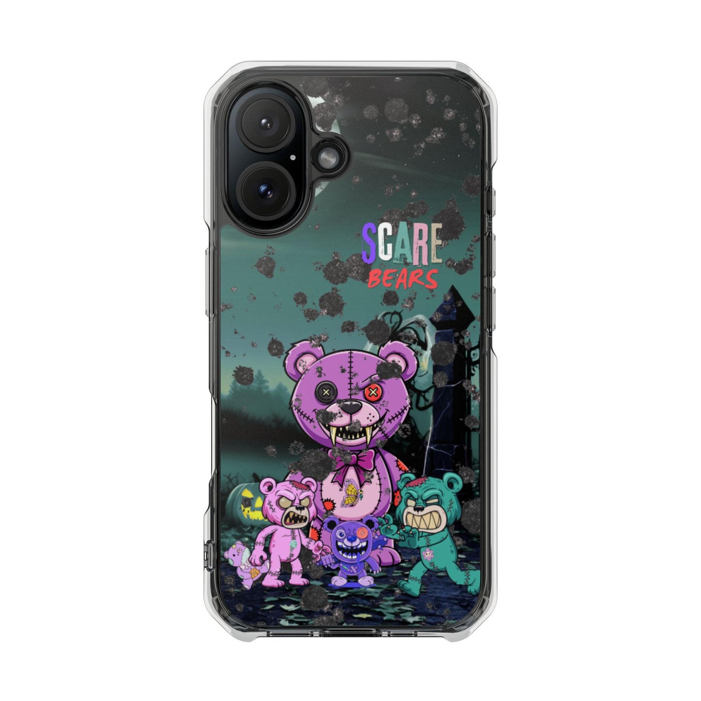 Clear Magnetic Phone Case – Scare Bears