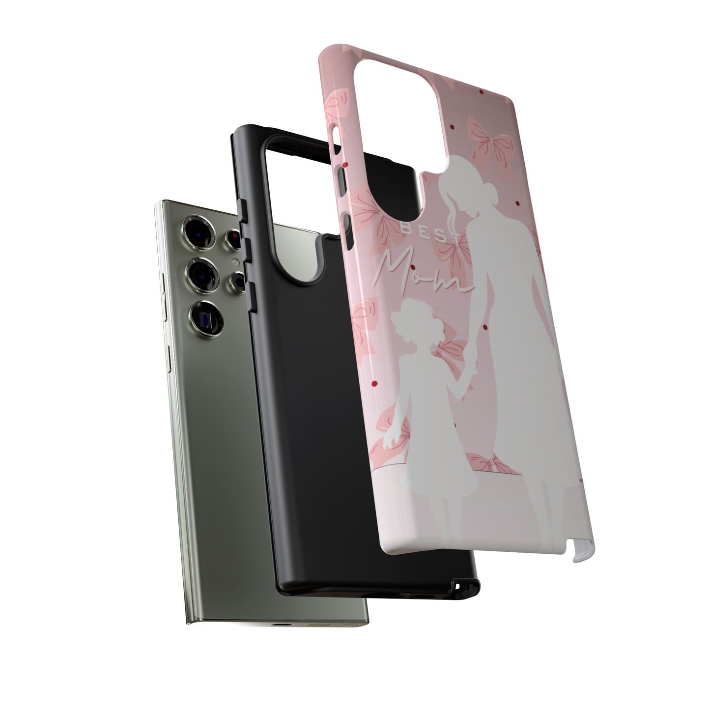 Wireless-Charging Compatible Case – Best Mom: My Little Girl