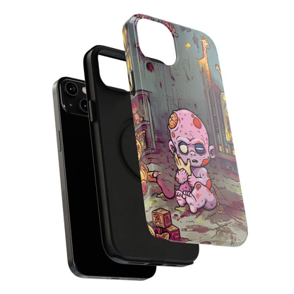 Zombie Baby Phone Case — Cute Creepy Impact-Resistant iPhone Case