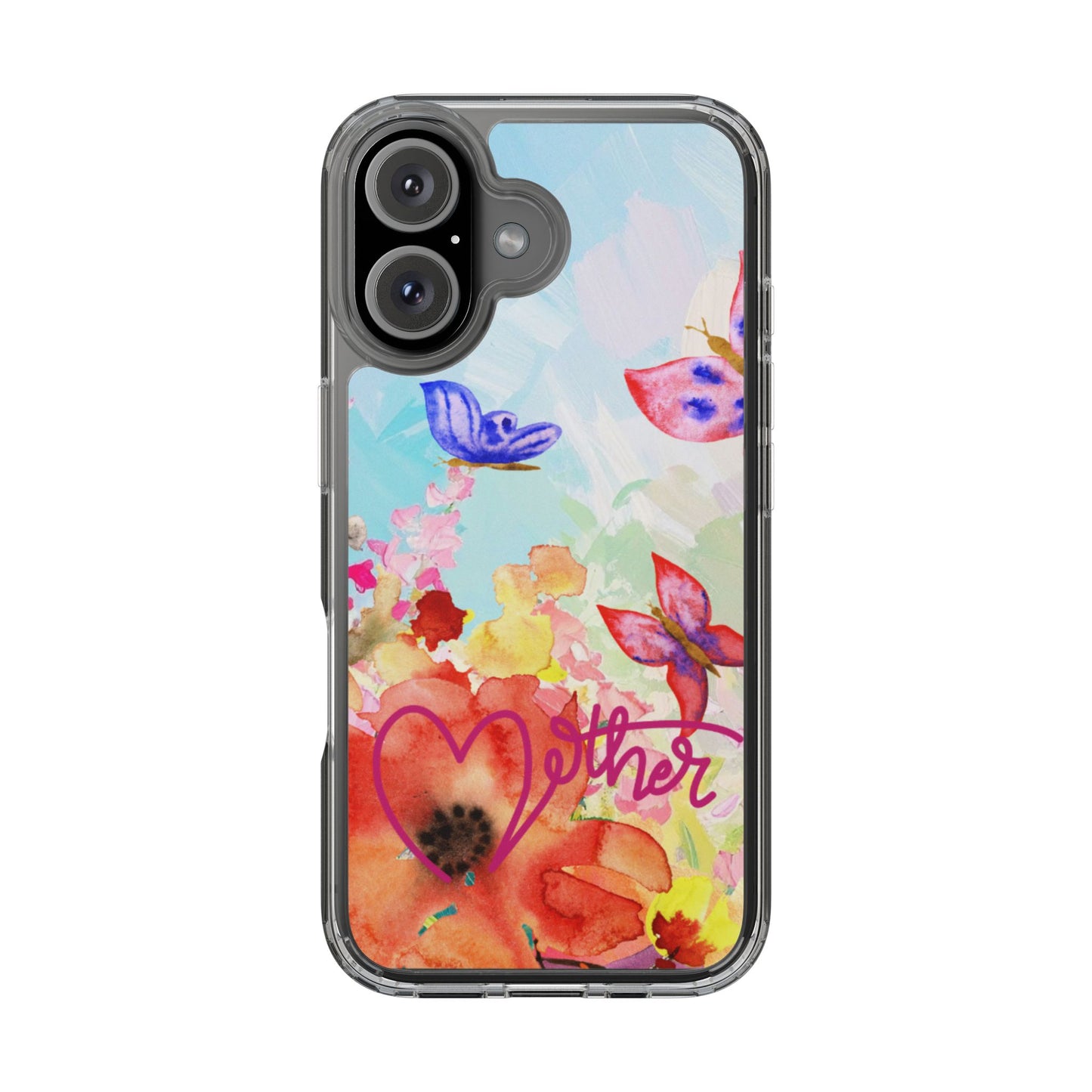 Clear Phone Case – Mother’s Flutter