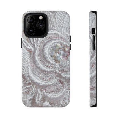 Impact-Resistant Phone Case – Lace Veil