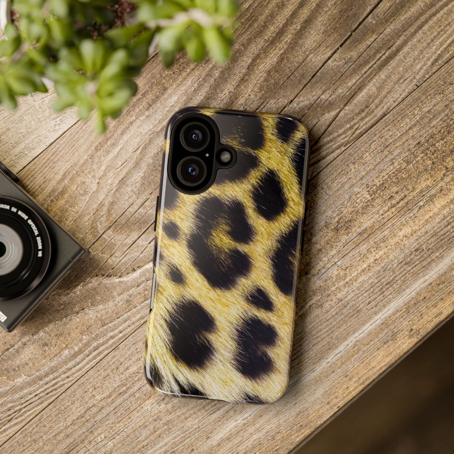 Protective Phone Case – Leopard Luxe
