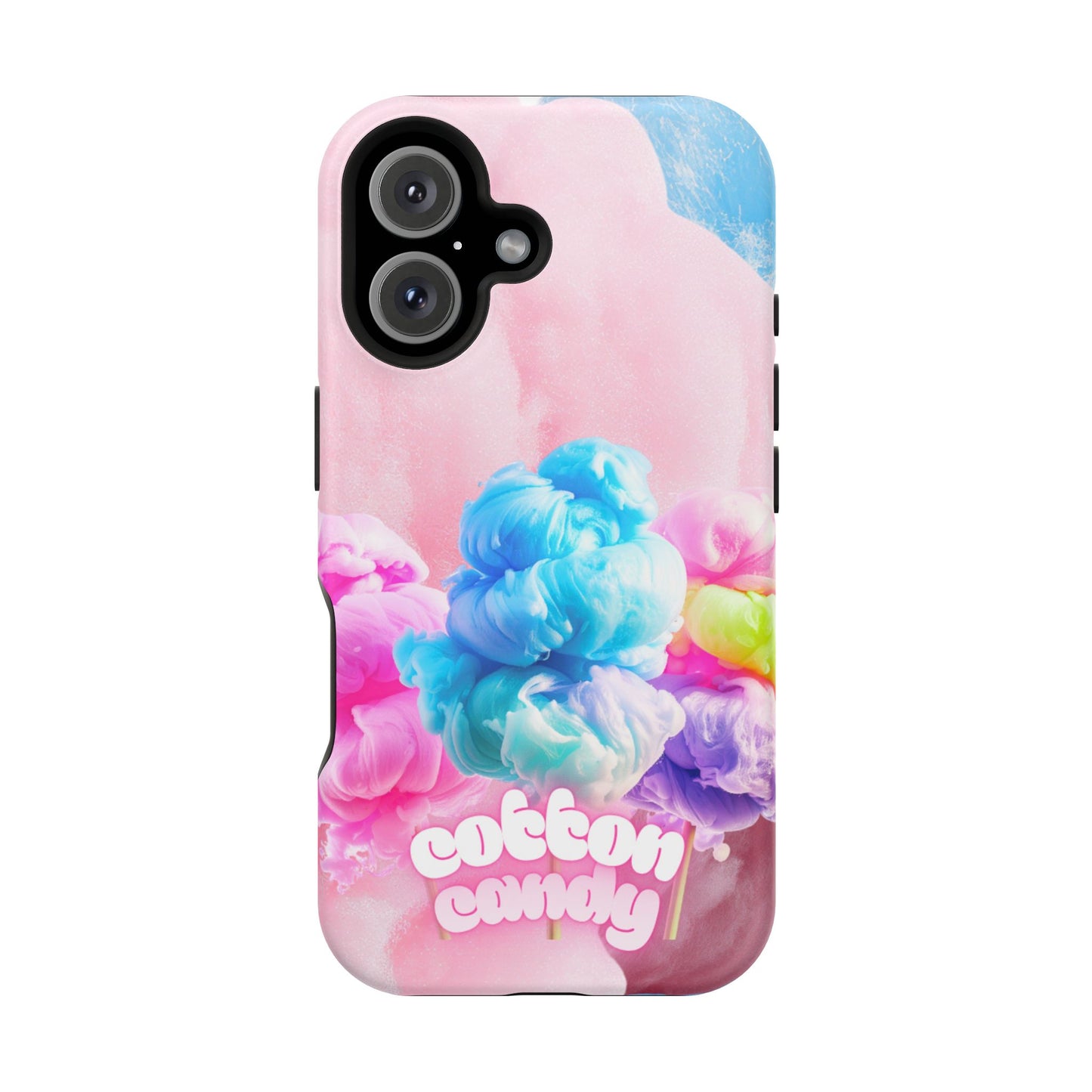 Wireless-Charging Compatible Case – Cotton Candy Dream