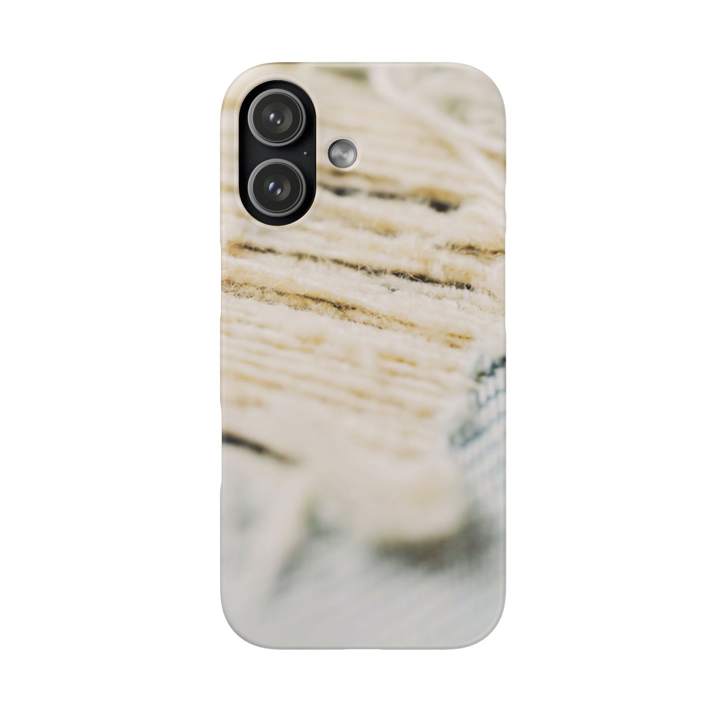 Snap Phone Case – Woven Warmth