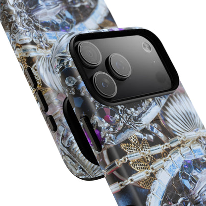 Protective Magnetic Phone Case – Chrome Jewel