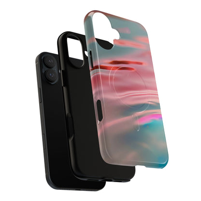 Protective Magnetic Phone Case – Liquid Sunset