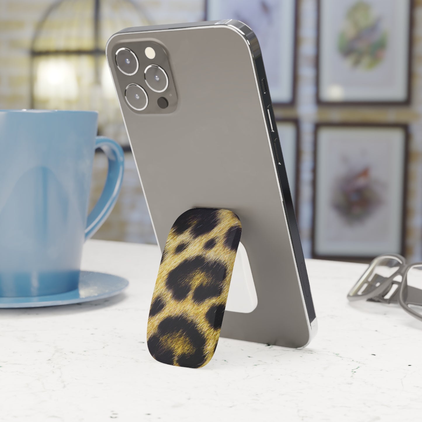 Phone Grip – Leopard Luxe
