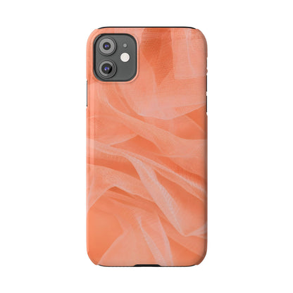 Slim Phone Case – Coral Veil
