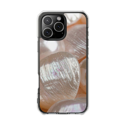 Clear Magnetic Phone Case – Blush Pearl