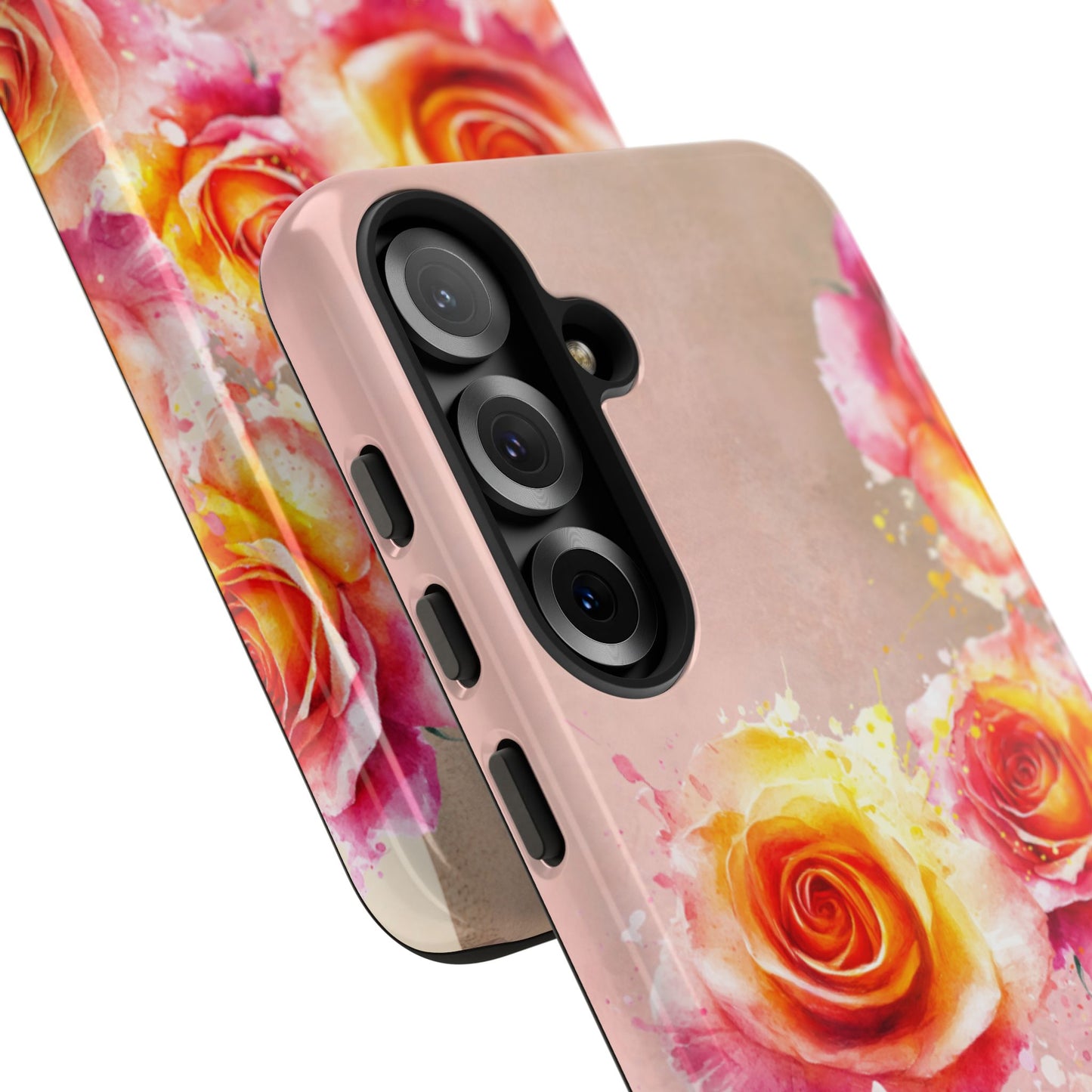 Protective Phone Case – Sunset Roses