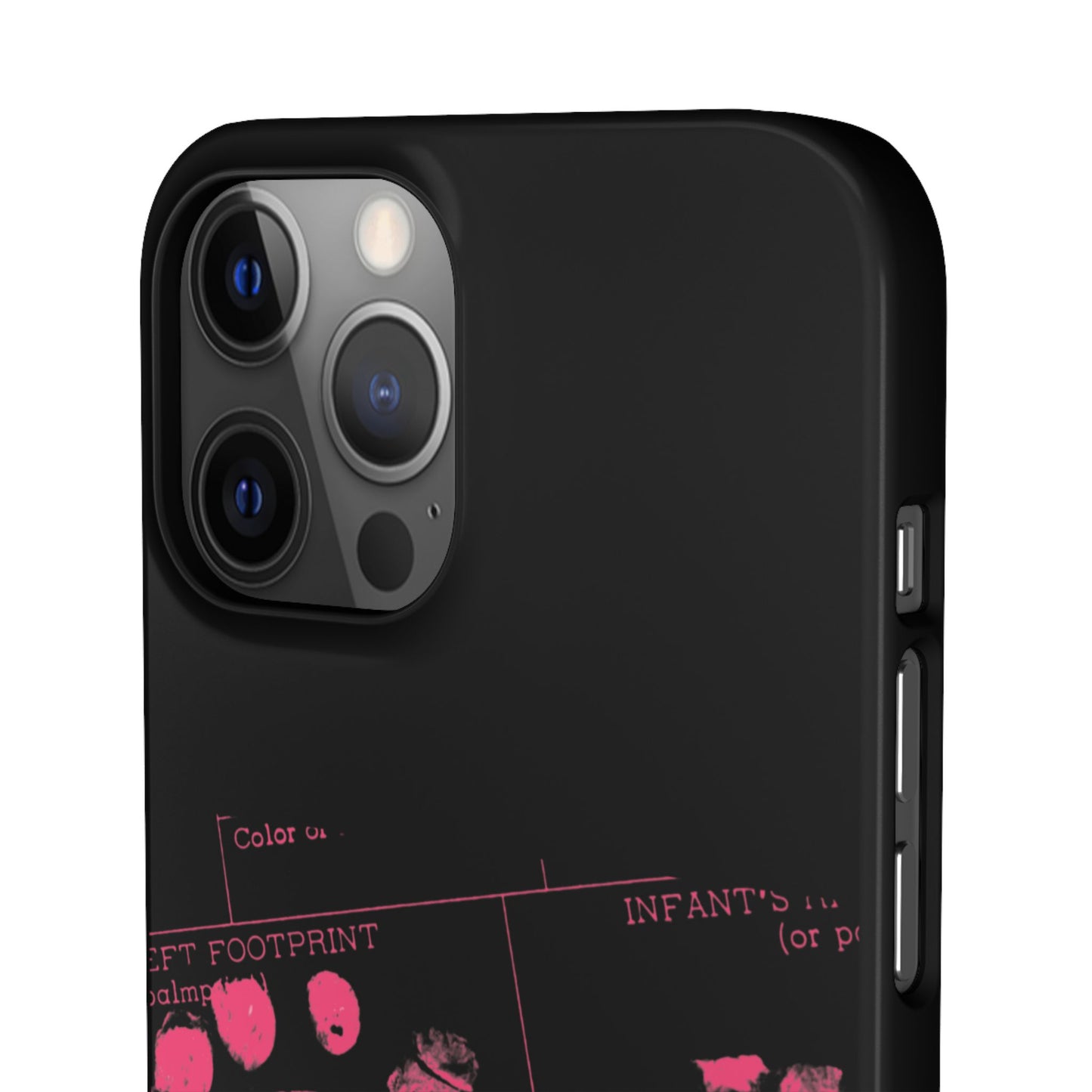 Snap Phone Case – Mom’s Little Pink Footprints