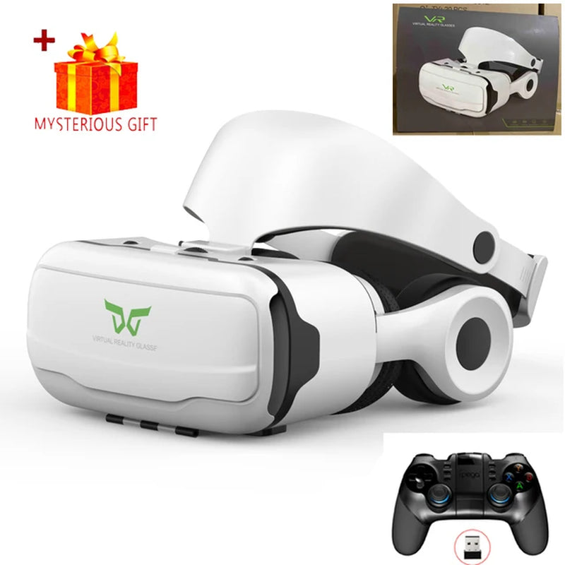 Casque Helmet 3D VR Glasses Virtual Reality Headset for Smartphone Smart Phone Goggles Lenses Lunette Viar Binoculars Video Game